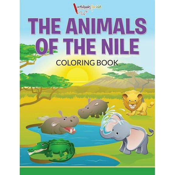 The Animals of the Nile Coloring Book (Paperback)