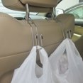 thumbnail image 5 of Eagle Car Hook Headrest Hooks, Car Vehicle Back Seat Hanger Holder Backseat Hooks for Bag Purse Hangers Handbag Cloth, 2-Pack, 5 of 10