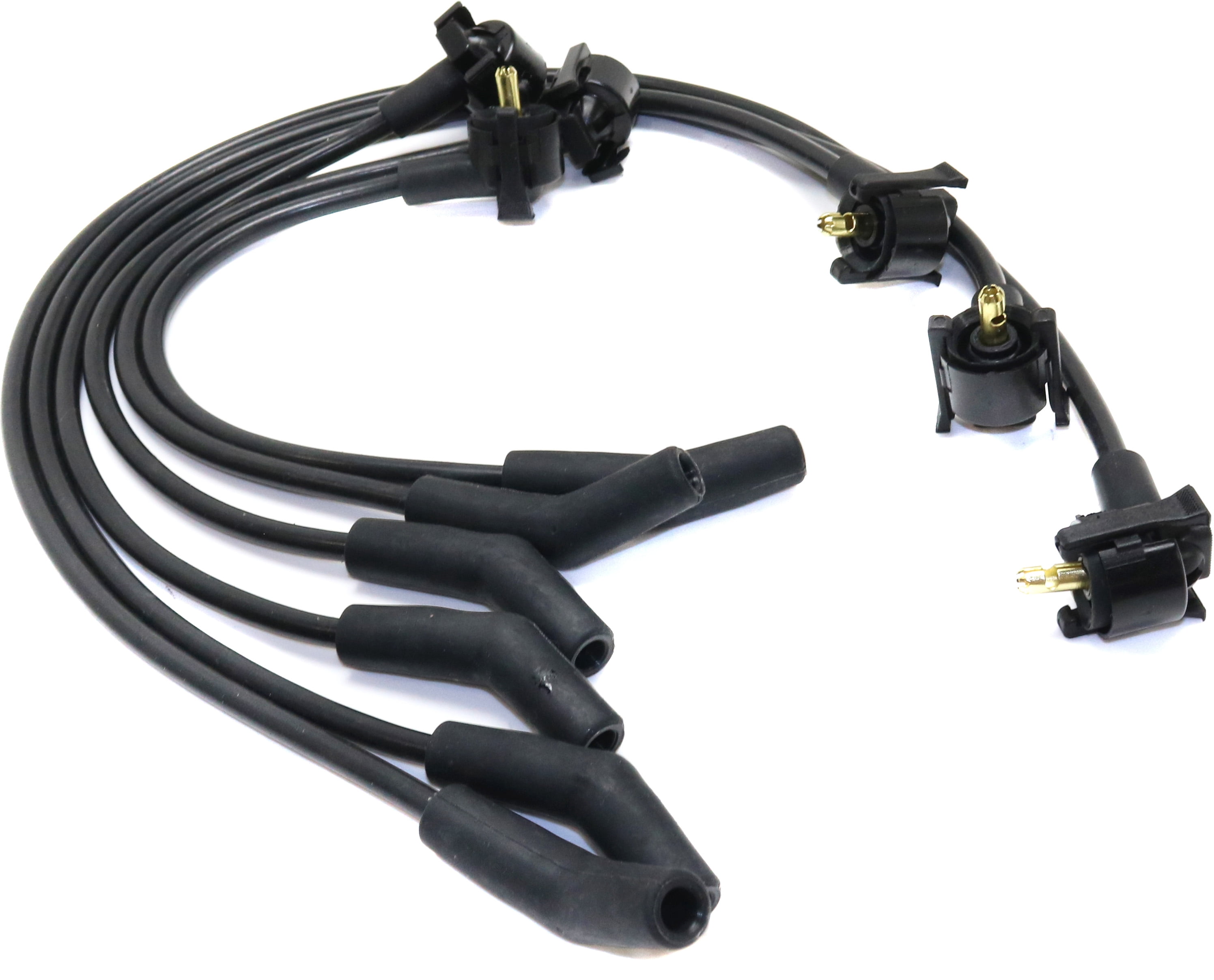 Replacement REPF504805 Spark Plug Wire Compatible with 1997-2000 Ford F-150 E-150 Econoline 6Cyl 4.2L Set of 6