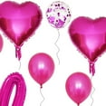 thumbnail image 6 of 1 Set Heart Balloon Inflatable Conjoined Aluminum Foil Happy Valentine's Day Love Letter Balloons Decor for Holiday-A, 6 of 7