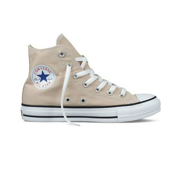 worst transfusion Perpetrator Converse Chuck Taylor Beige High-Top Sneakers 130115F US Size Men's 11  Women's 13 Shoes - Walmart.com
