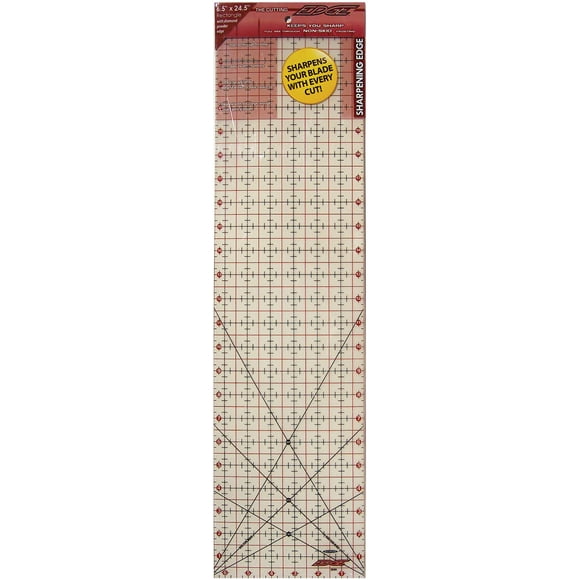 Sullivans Règle Givrée à Lame de Pointe-6-1/2"X24-1/2 Pouces 38204