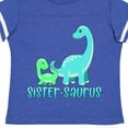 thumbnail image 4 of Inktastic Sister-saurus Cute Brontosaurus Family Boys or Girls Toddler T-Shirt, 4 of 5
