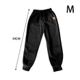 thumbnail image 4 of Pantalones de Chándal Yinane con Forro de Felpa para Mujer Harem Invierno M, 4 of 8
