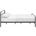 thumbnail image 4 of Modway Maisie Full Stainless Steel Bed Frame in Brown, 4 of 6