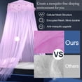 thumbnail image 5 of Princess Dome Mosquito Net Mesh Bed Canopy Bedroom Decoration Luxury Princess Bed Canopy Mosquito Net for Girl, Teens or Over Baby Crib in Nursery, 5 of 7