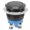 Black, variant on Rupoun 16mm / 0.6 inches Stainless Steel Metal Button Switch, Flat Round Head Waterproof Self-Reset Push Switch, Normally Open 220V Momentary Switch for Industrial Control, Blue