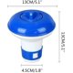 thumbnail image 3 of Le permite disfrutar de las comodidades de la piscina o spa 【Material de buena calidad】Nuestro dispensador de cloro de piscina está hecho de material ABS de alta calidad y está doblemente re, 3 of 5