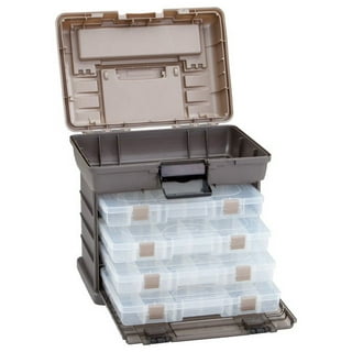 Tackle Box Organizer 18 Grids Plastic Craft Box Organizer Bead Organizer  Clear Fishing Box with Dividers, 4 Pack on OnBuy