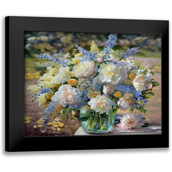 Kopania, Zbigniew 18x15 Black Modern Framed Museum Art Print Titled - Yellow Blue