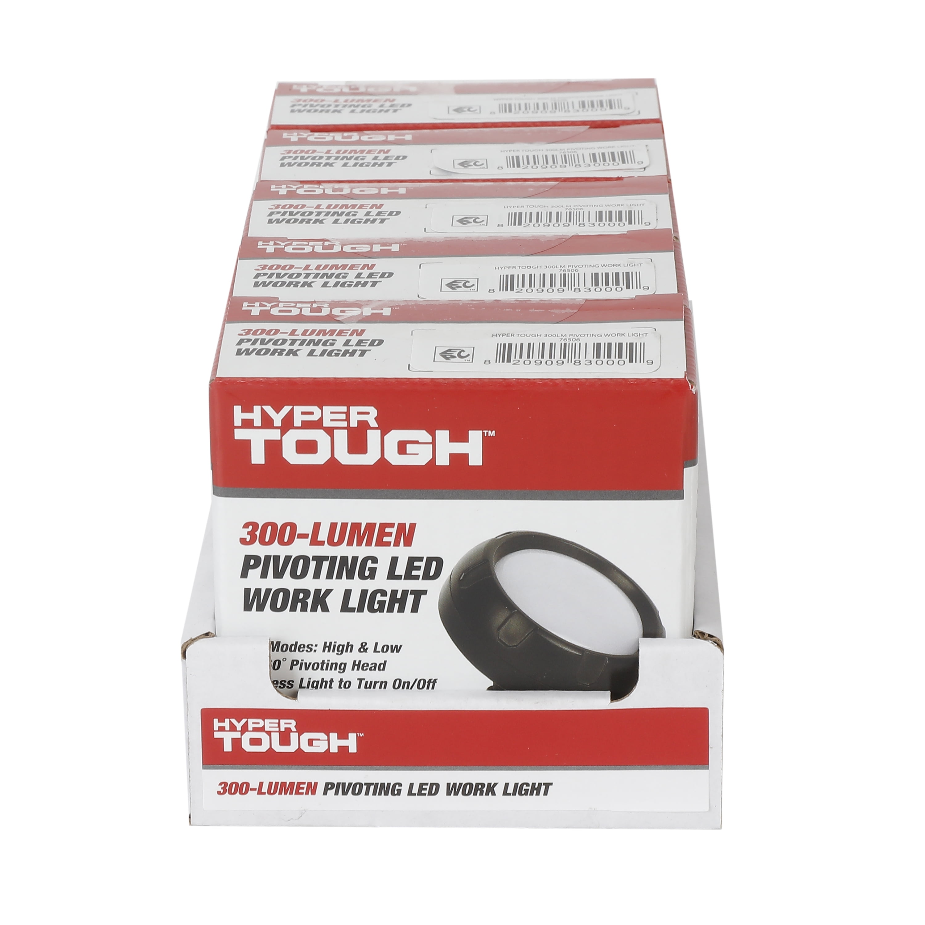 Hyper Tough 300 Lumen Pivoting LED Work Light