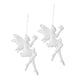 thumbnail image 5 of Adornos navideños para árbol de Navidad, colgantes para guirnaldas navideñas en el patio. Ángel, 5 of 9