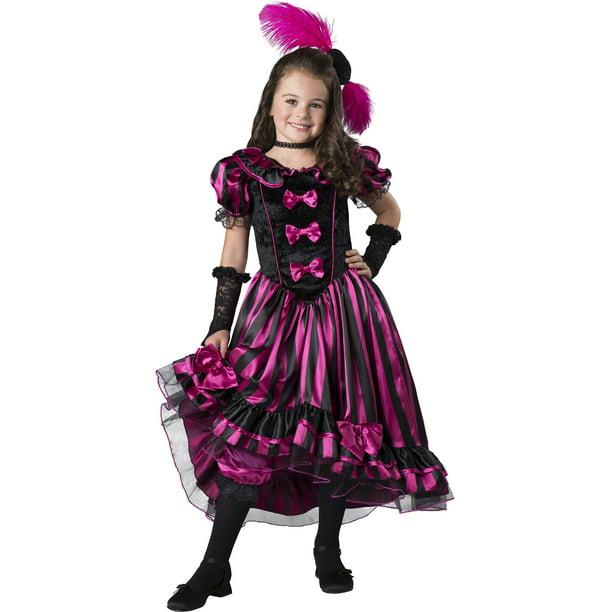 Splendiferous Costumes Saloon Girl Can-Can Cutie Girl's Costume Small 6 ...