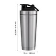 thumbnail image 2 of SIfdSeng Bouteille d'Eau en Acier Inoxydable Isolée 26 Oz Extra Grand avec Fouet en Fil, 2 of 4