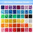 thumbnail image 4 of Juego de abalorios QUEFE 3960 unidades para hacer pulseras de amistad, 4 of 6