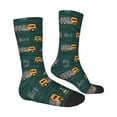 thumbnail image 4 of Yiaed Big Machine Print Great elasticity Crew Socks Sports socks for Men and Women, 4 of 5