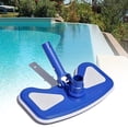 thumbnail image 3 of Pool Cleaning Head,Vacuum Head Brush Swimming Pool Cleaner Pond,Swimming Pool Cleaning Head Vacuum Head Clean, Brush Suction Cleaner Head Pond Skimmer,Weighted Triangular Triangle Shape, 3 of 9