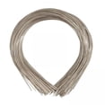 thumbnail image 1 of Diademas de Metal Lisas Strade Fareast Limited Banda Para El Cabello A Granel Color Plateado 50 Piezas, 1 of 8