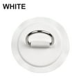 thumbnail image 1 of Mosiee 1Pcs Surfboard Dinghy Boat Pvc Patch With Stainless Steel D Ring Deck Rigging Sups Round Ring Pad Elastic Bungee Rope Tools, 1 of 9