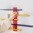 thumbnail image 3 of IFANLANDOR 1Pack Wall Hanging Figurine Display Rack Red Color for Bedroom Toy Collectors, 3 of 8