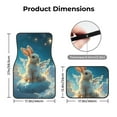 thumbnail image 5 of Fuzoiu Cute Angel Winged Rabbit Print Carpet Floor Mats for Car,Car Foot Mat Set,Universal Fit 4 Piece Mat Pad Set,Fits Most Cars Trucks Vans Sedans SUV Auto Carpet Mat Se, 5 of 7