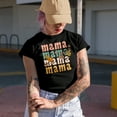 thumbnail image 2 of Distressed Mama, Butterflies & Flowers, Retro Mother's Day Art Merch Gift, Military Green T-Shirt, Large, 2 of 5