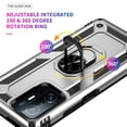thumbnail image 3 of Funda de teléfono para Xiaomi Mi 11T y Mi 11T Pro de Uso Rudo Shockproof + Cristal 9D, 3 of 5