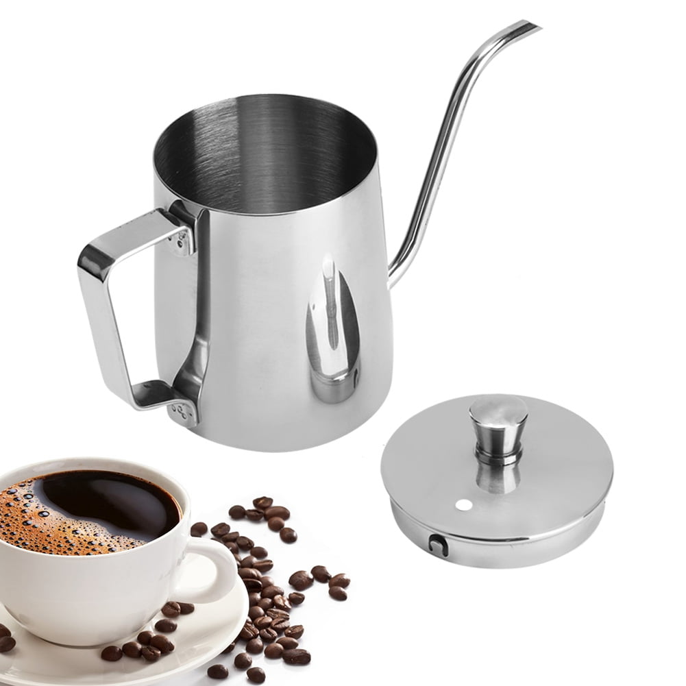 TOPINCN Hand Drip Coffee Pot,Household Stainless Steel Coffee Pot Hand