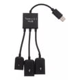 thumbnail image 2 of Usb 3.1 Tipo C A Hembra 2 Dual Usb A 2.0 Micro Usb Otg Hub, 2 of 8