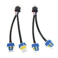 thumbnail image 2 of Zócalos De Conversión De Bombilla H4 A 9006, 2 Piezas Cable De Conversión De Bombilla De Faro Fácil De Usar Dos Mazos Para Automóvil, 2 of 7