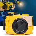 thumbnail image 4 of Underwater Waterproof Housing Case, Stainless Steel Screw Holes Unique Lever Design Camera Diving Protector  For Surf Photography, 4 of 8