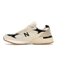 thumbnail image 2 of New Balance Men's 993 MiUSA Teddy Santis Sea Salt Black Running Shoes, from StockX, 2 of 5