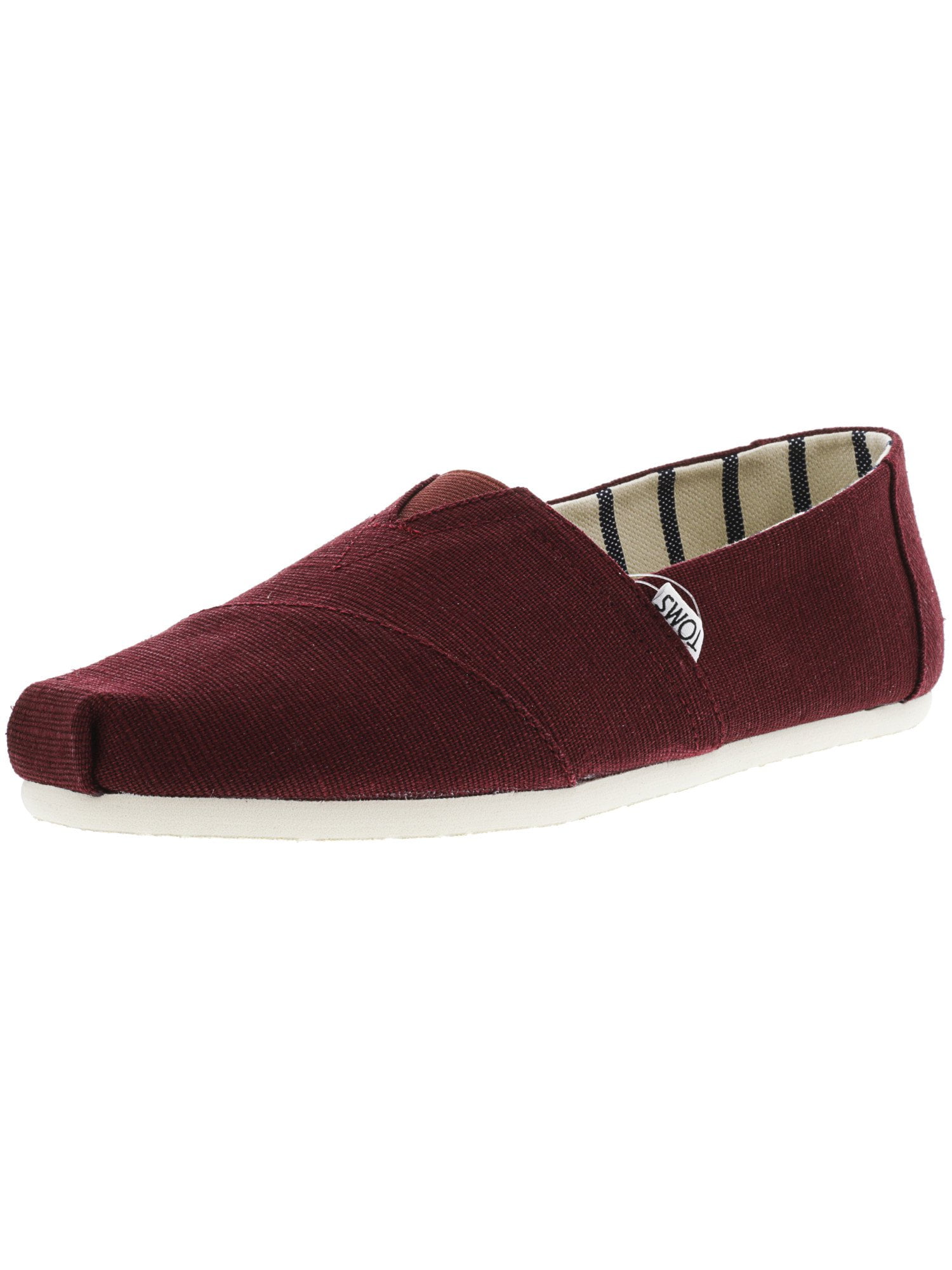 toms mens canvas slip on shoes