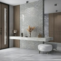 Regalia 12x12 Ash Gray Porcelain Veining Wall and Floor Tile (13.56 sq ft/case) - 14 Pack