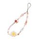 thumbnail image 5 of Pulsera de cuentas, llavero, correa para teléfono, llaveros multifuncionales y bonitos. Cadena de flores de la sonrisa, 5 of 9