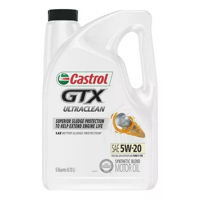 Castrol Gtx Aceite 5w20 Ultraclean 4.73 Litros