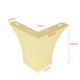 thumbnail image 3 of 4pcs Heavy Load Bearing Furniture Legs Metal Cabinet Feet Triangle Sofa Legs DIY, 3 of 11