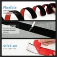 thumbnail image 4 of Art3d 10 FT Self Adhesive Vinyl Floor Transition Strip for Joining Floor Gaps,Carpet Threshold Transition，Black, 4 of 9
