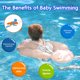 thumbnail image 4 of Bouee Bebe Flotador inflable para piscina con dosel para bebé Asiento de piscina Flotador para piscina para bebé Anillo de natación para bebé Boya Traje de baño para bebé con bomba para bebé de 6 mes TUNC Sencillez, 4 of 5