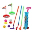 thumbnail image 2 of Juego de golf para niños de 12 piezas, juguete educativo con pelotas y palos de golf para niños y niñas. Azul, 2 of 9