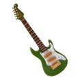 thumbnail image 3 of Miniature Electric Guitar Model Exquisite Durable Alloy Electric Guitar Ornament for Bookcase Desktop Music Room, 3 of 4