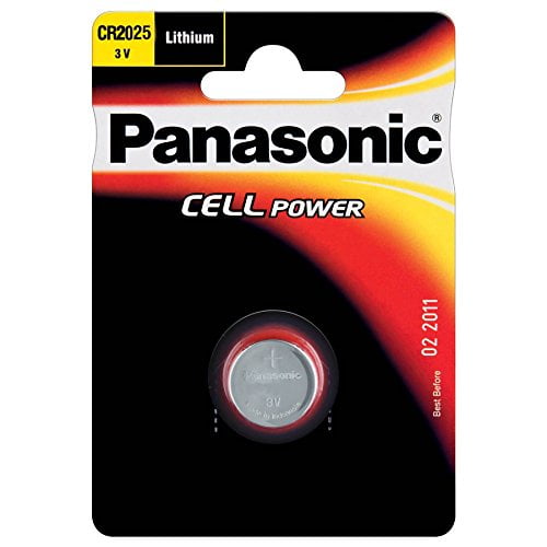Panasonic Cr 2025 3 Volt Lithium Battery