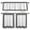 White, variant on White Greek Key Kitchen Curtains,Kitchen Curtains and Valances Set of 3,Geometric Greece Ancient Farmhouse Geo Light Filtering Tailored Tier Curtain 36 Inch Length Drapes for RV Cafe Bathroom Bedroom