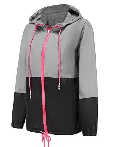 women's athletic rain jacket