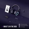 thumbnail image 2 of FIFINE Casque de Jeu Filaire USB : Son Surround 7.1 - RVB Vibrant et Personnalisable - Équilibre Jeu/chat, Casque Gamer avec Micro à Réduction de Bruit pour PC,, 2 of 9