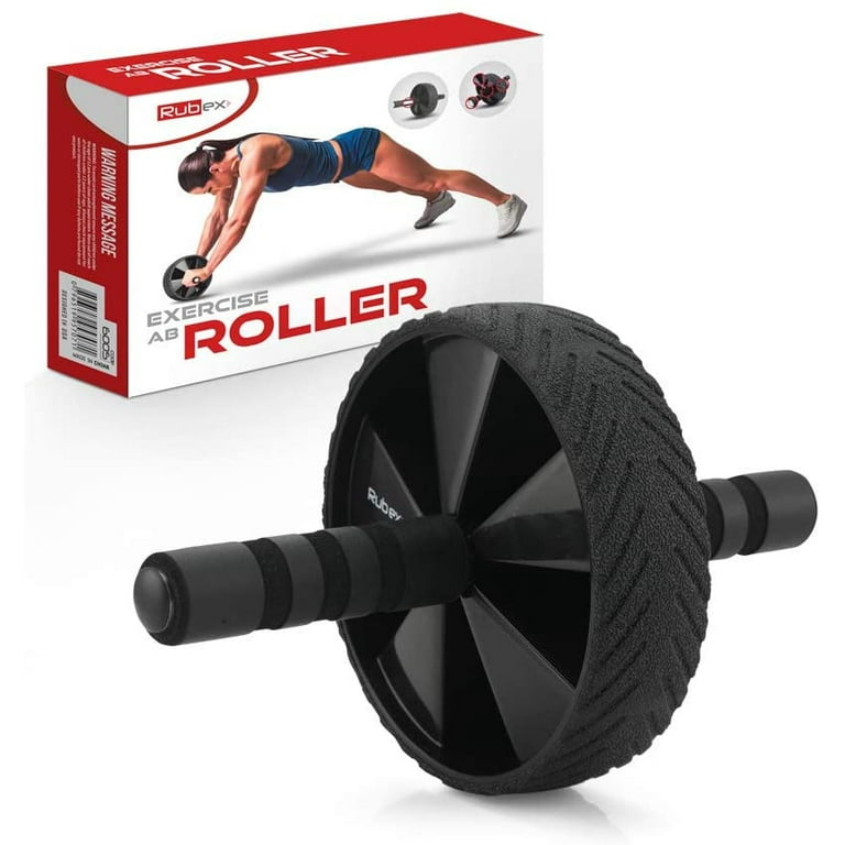 RUBEX Abs Roller Workout Equipment - for Home Gym Full Body