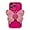 Rose, variant on Cute Solid Color Phone Case with Butterfly Wing Holder for iPhone Compatible with iPhone 14 Plus, Sakura Pink