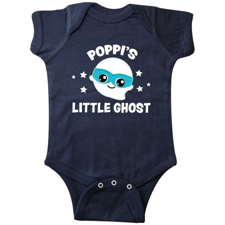 

Inktastic Cute Poppi s Little Ghost with Stars Gift Baby Boy or Baby Girl Bodysuit