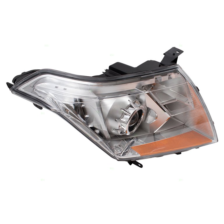 Brock Replacement Driver Halogen Headlight Compatible with 2010 