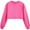 Hot Pink, variant on Gubotare Girls Oversized Sweatshirt Girls Tops Long Sleeve Cute Shirring Fashion Pullover Sweatshirts Size 6-7 (Pink,6-7 Years)